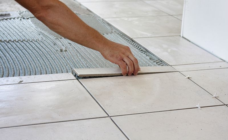 Terrazzo Tile Installation